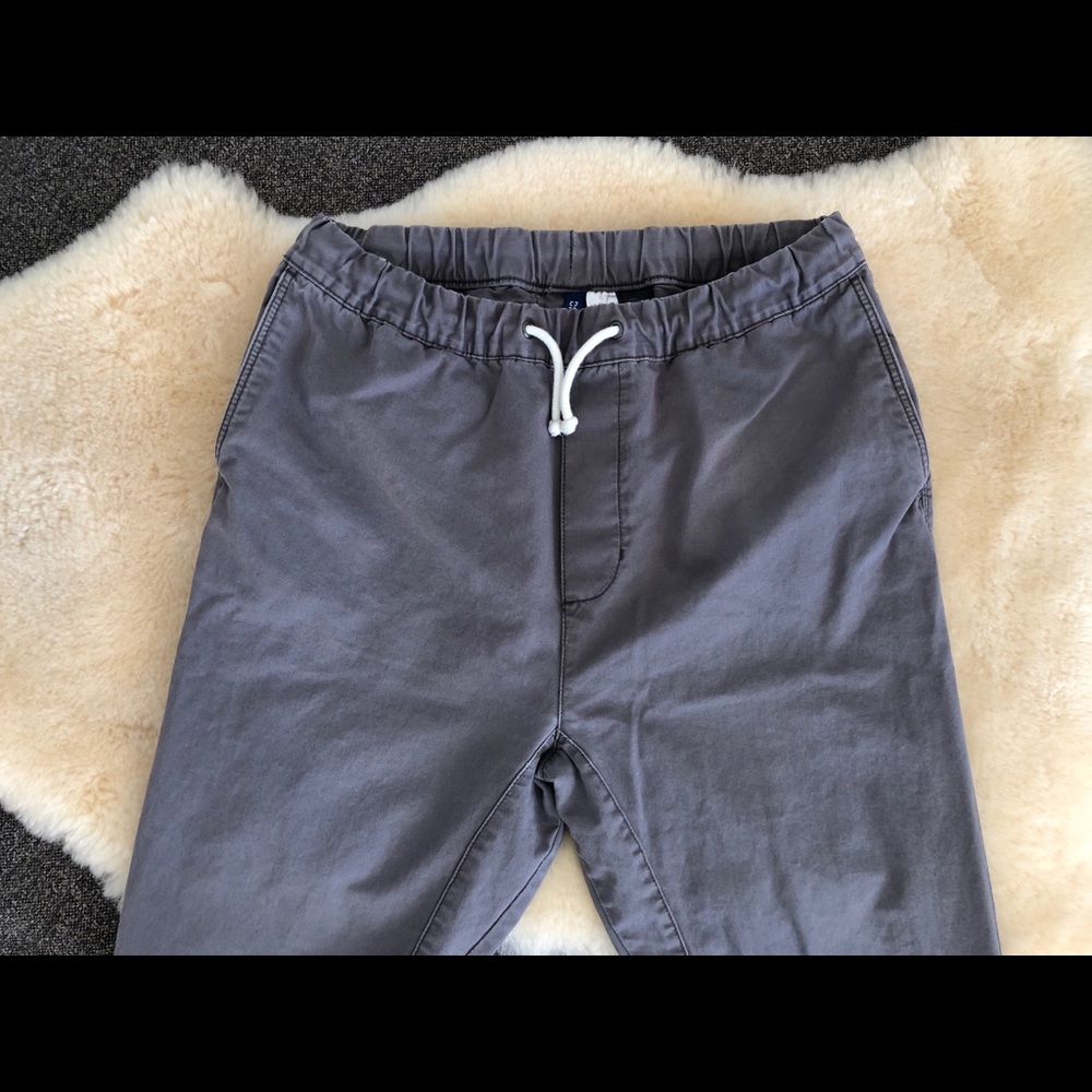 H and M Divided Cotton Twill Joggers